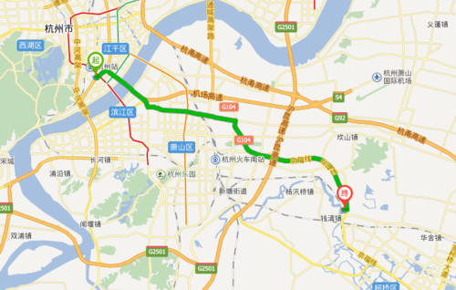 杭州南到杭州站多少公里（杭州南到杭州站有多远地铁）-图3