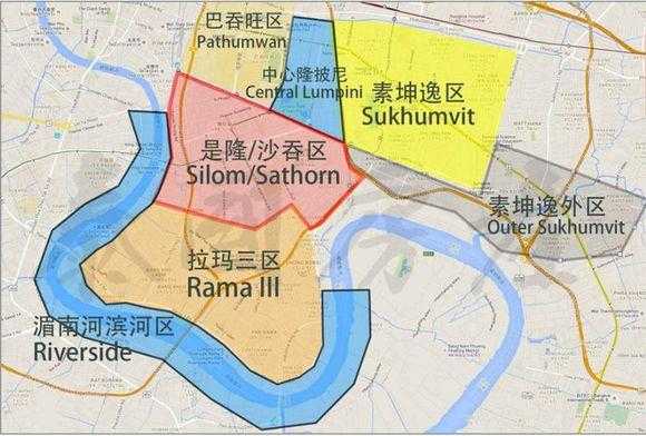 曼谷有多少个行政区（曼谷分为哪几个区域）-图2