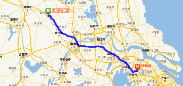 南京到明光多少公里（南京到明光多少公里路程）-图2