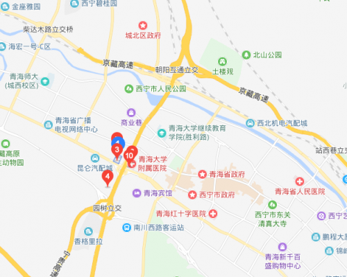 西宁火车站到青海大学打车多少钱（西宁中心广场到青海大学公交）-图3